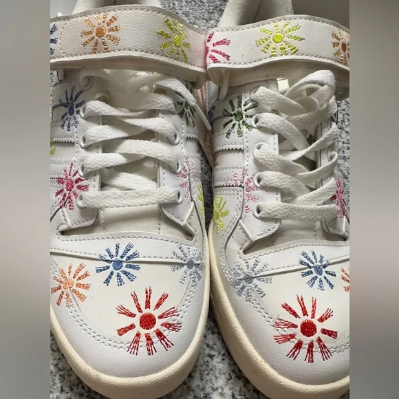 Adidas mens Sneakers with Colorful Accents
